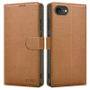 Capa com carteira Tech-Protect para Apple iPhone 17e / 16e, castanha
