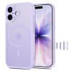 Capa Tech-Protect MagPeak MagSafe CC para Apple iPhone 17, lavanda mate