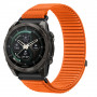 Pulseira Tech-Protect NylonLoop para Garmin Fenix 5X / 5X Plus / 6X / 6X Pro / 7X / 8 / 8 Pro / 9 / 9 Pro (51 mm), Laranja Sinal
