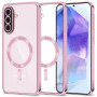 Capa MagSafe MagFlex Tech-Protect para Samsung Galaxy A56 5G, Rose Gold