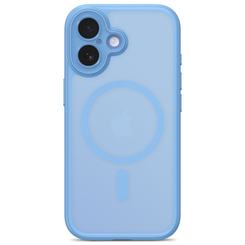 Capa Tech-Protect MagPeak MagSafe CC para Apple iPhone 17, Matte Mist Blue