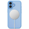 Capa Tech-Protect MagPeak MagSafe CC para Apple iPhone 17, Matte Mist Blue