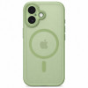 Capa Tech-Protect MagPeak MagSafe CC para Apple iPhone 17, verde-sálvia mate