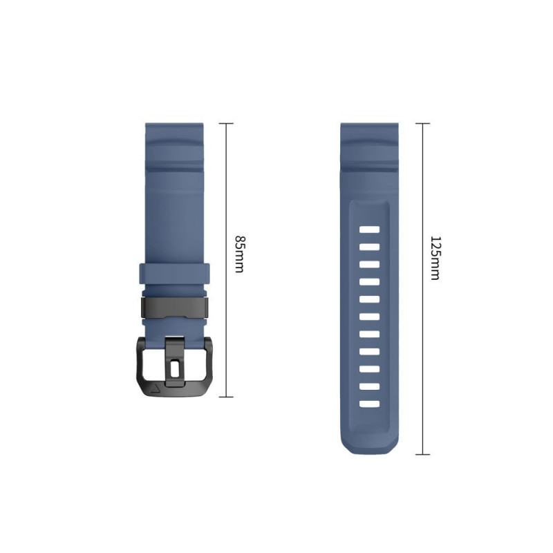 Pulseira para relógio Tech-Protect Motion Garmin Fenix 5X / 5X Plus / 6X / 6X Pro / 7X / 8 / 8 Pro / 9 / 9 Pro (47 mm), azul náutico