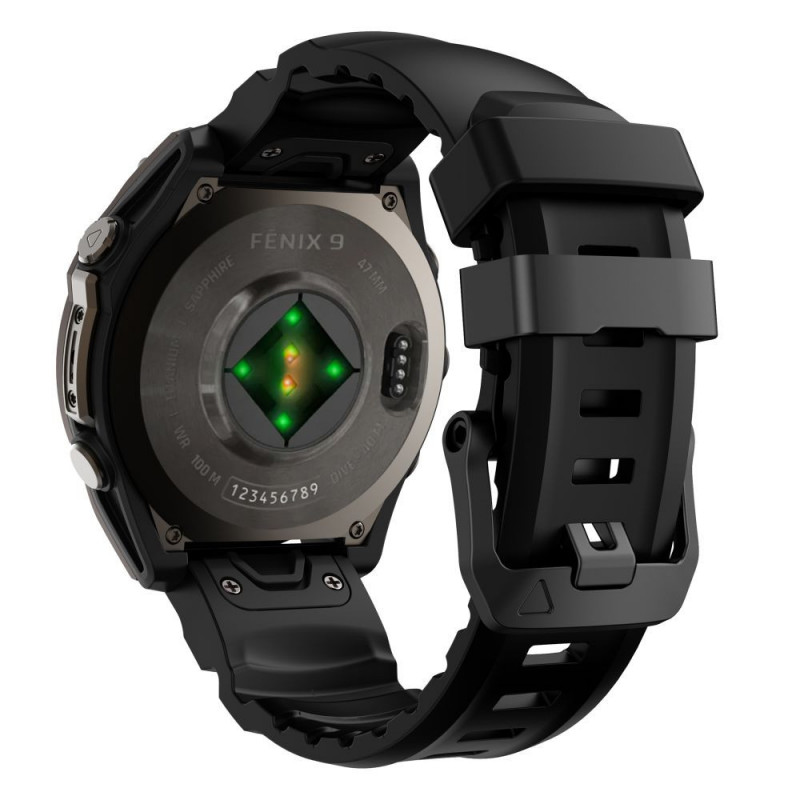 Pulseira para relógio Tech-Protect Motion Garmin Fenix 5X / 5X Plus / 6X / 6X Pro / 7X / 8 / 8 Pro / 9 / 9 Pro (51 mm), preta