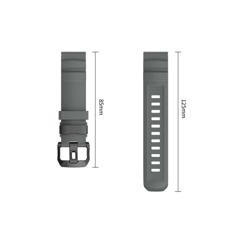Pulseira para relógio Tech-Protect Motion Garmin Fenix 5X / 5X Plus / 6X / 6X Pro / 7X / 8 / 8 Pro / 9 / 9 Pro (51 mm), Storm Grey
