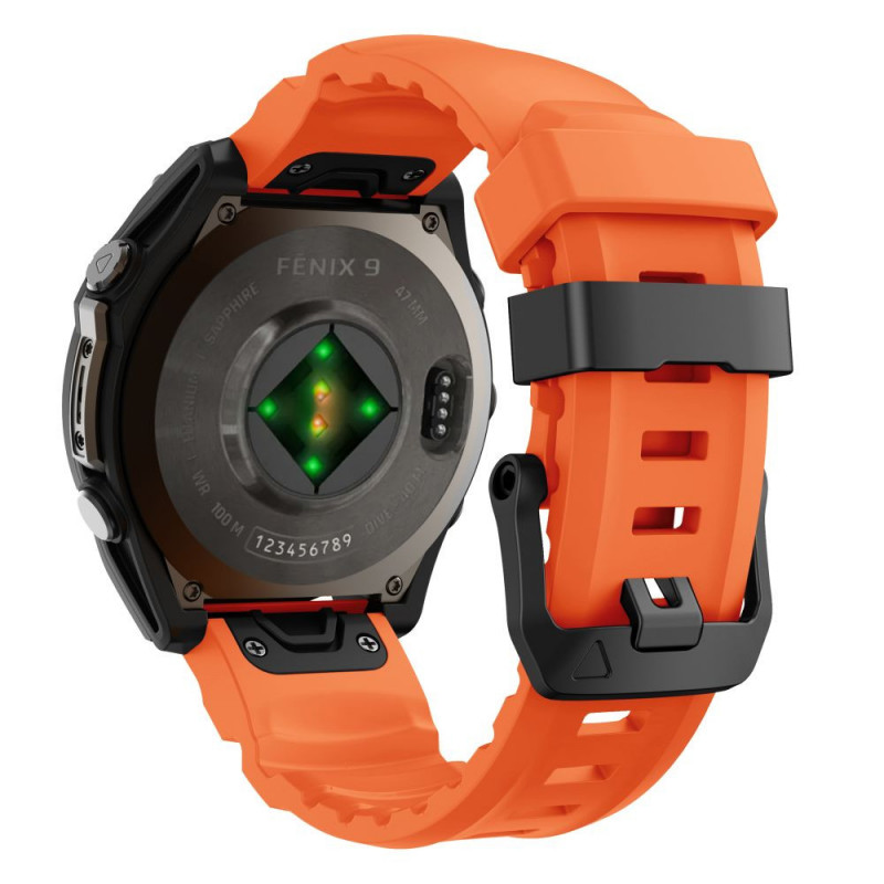 Pulseira para relógio Tech-Protect Motion Garmin Fenix 5X / 5X Plus / 6X / 6X Pro / 7X / 8 / 8 Pro / 9 / 9 Pro (51 mm), laranja sinal
