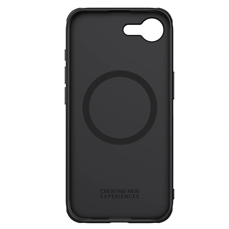 Capa Nillkin Super Frosted Shield Pro Magnetic para Apple iPhone 17e / 16e, preta