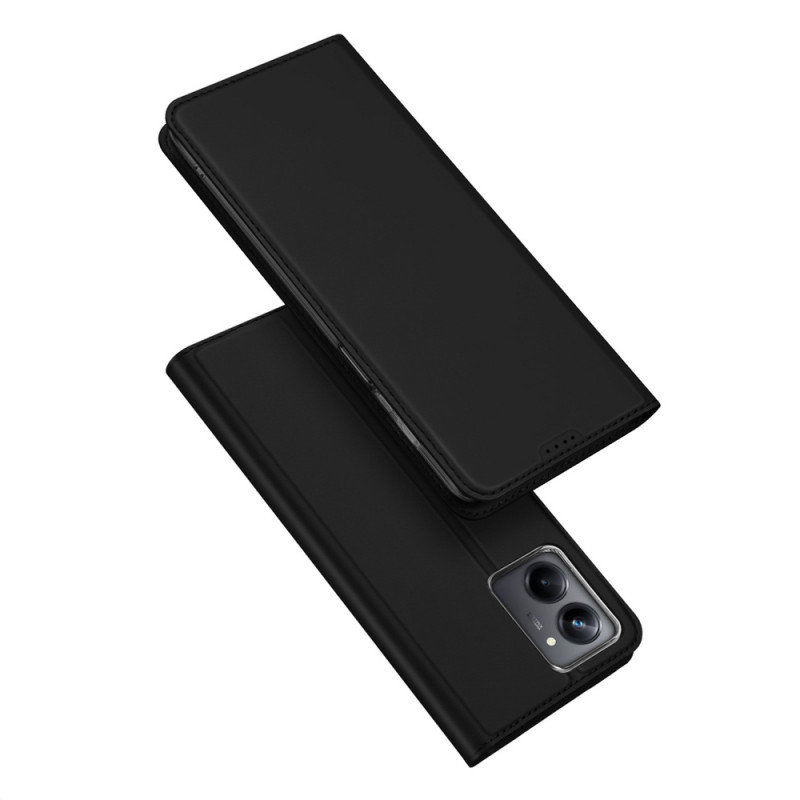 Capa flip Dux Ducis Skin Pro para Realme 10 Pro, preta