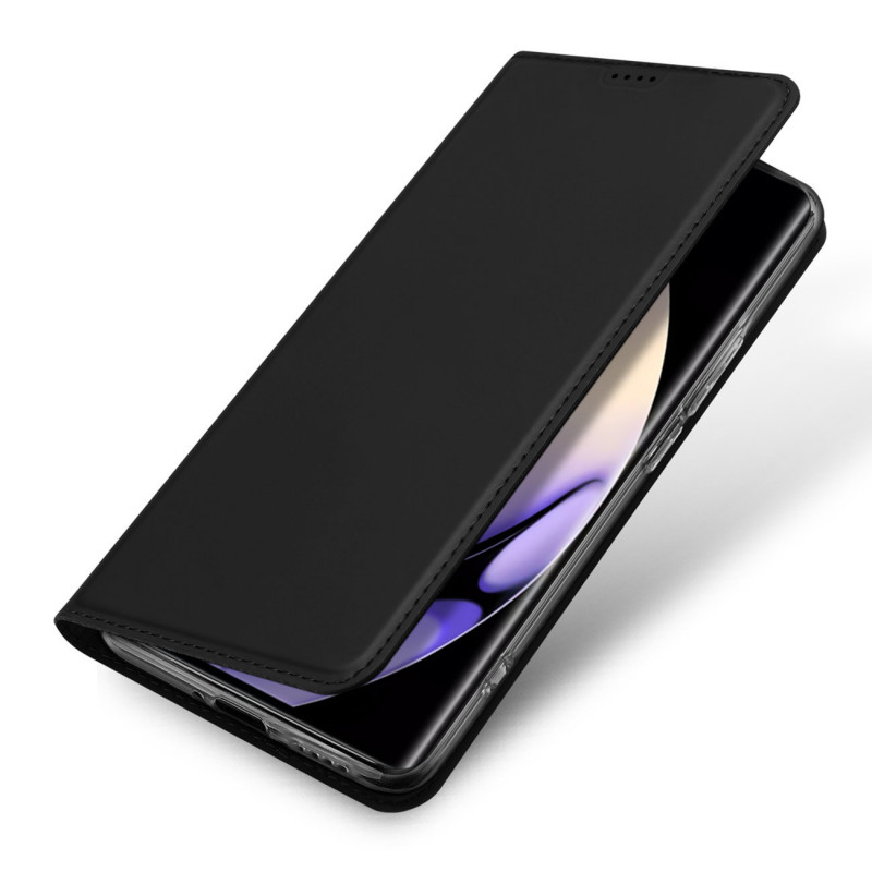 Capa flip Dux Ducis Skin Pro para Realme 10 Pro, preta