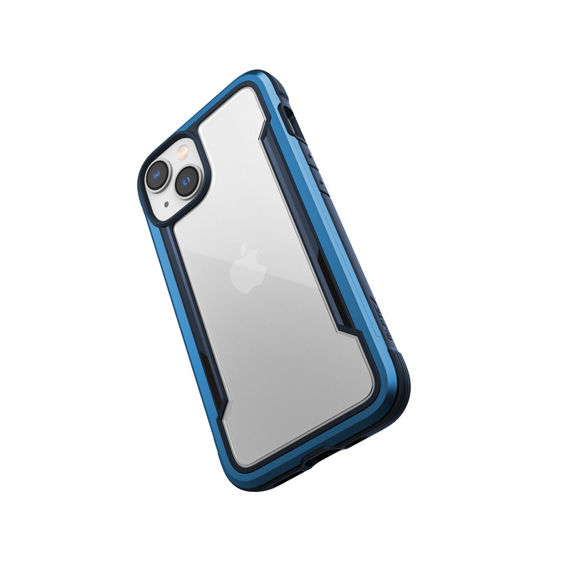 Capa Raptic Shield X-Doria para Apple iPhone 14, azul-marinho