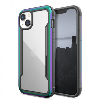 Capa Raptic Shield X-Doria para Apple iPhone 14 Plus / 15 Plus, Iridescent
