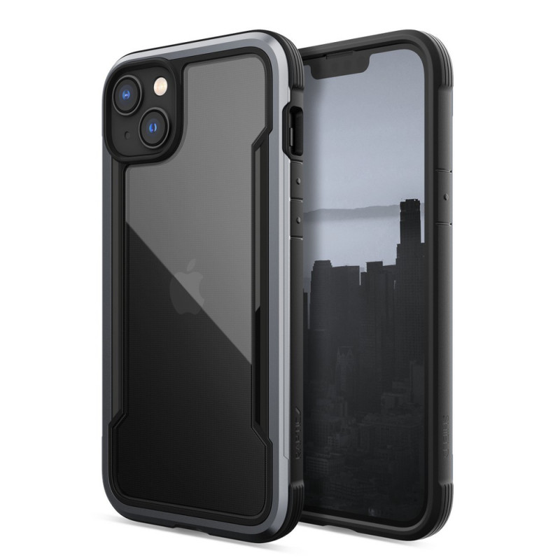 Capa Raptic Shield X-Doria para Apple iPhone 14 Plus / 15 Plus, preta