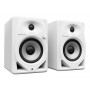 Coluna de monitorização ativa Pioneer DJ DM-50D-W, 5 polegadas, 25 W (2 unid.), branca