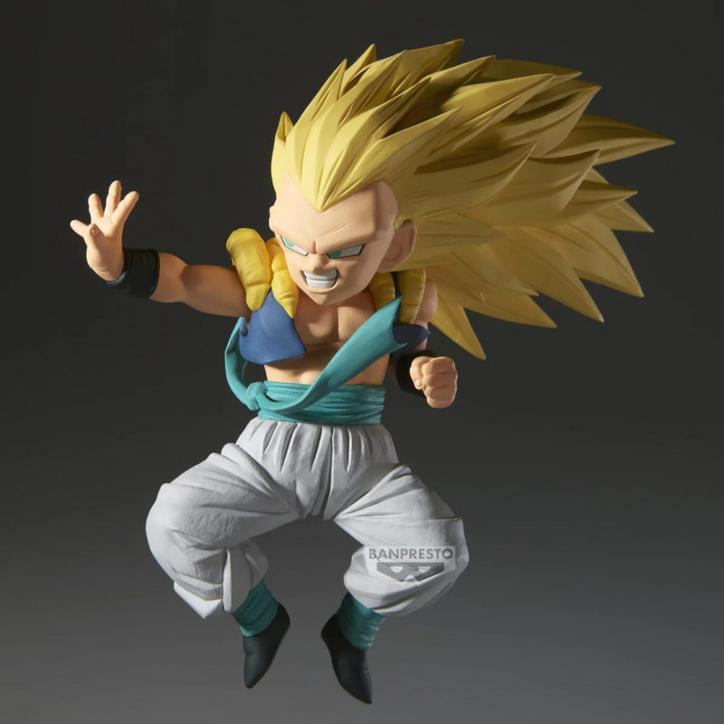 Bandai Banpresto Dragon Ball Z Match Makers - SSJ3 Gotenks (VS. Majin Buu), figura colecionável