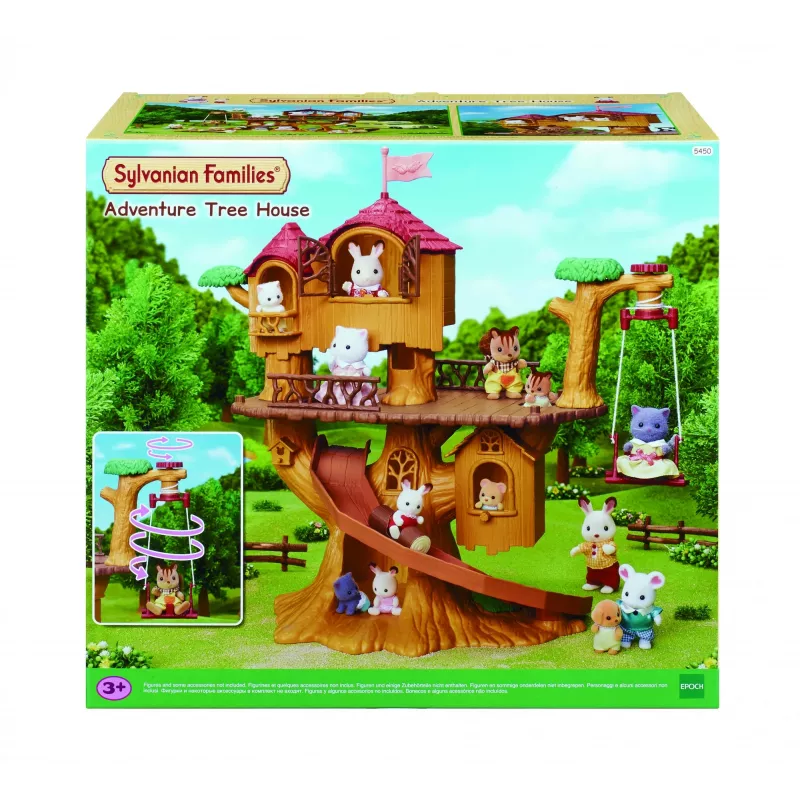 Epoch Sylvanian Families Unique Treehouse 05450 Conjunto de brincar