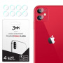 Protetores de lentes de câmara 3MK Lens Protection 3MK126 para Apple iPhone 11 (4 un.)