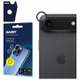 3MK HARDY Lens Protection Pro vidro protetor para lente da câmara para Apple iPhone Air, preto