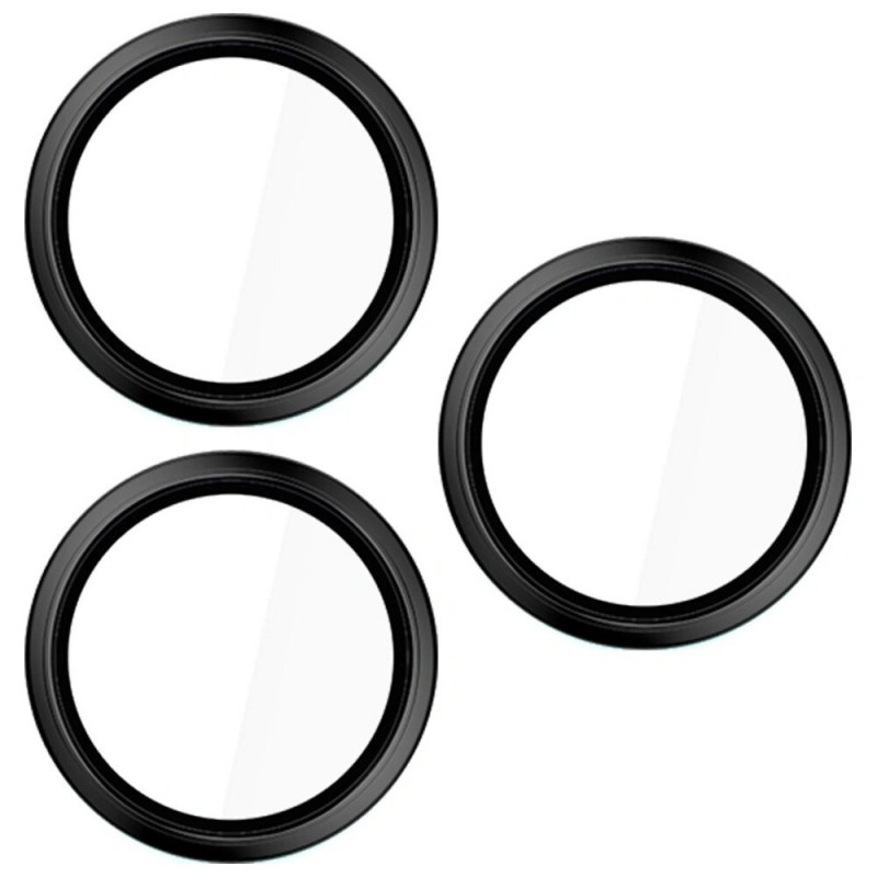 3MK HARDY Lens Protection Pro película de vidro para objetiva de câmara para Apple iPhone 17 Pro / 17 Pro Max, preto
