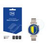 Película protetora de ecrã de vidro híbrido 3MK FlexibleGlass Watch para Huawei Watch GT 6 41 mm