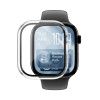 Protetor de ecrã em vidro AmazingThing Radix FullGuard com capa para Apple Watch Series 11 46 mm, transparente
