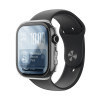 Protetor de ecrã em vidro AmazingThing Radix FullGuard com capa para Apple Watch Series 11 46 mm, transparente