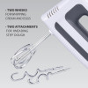 MAESTRO MR-502 Batedeira manual, 500 W, branco/preto