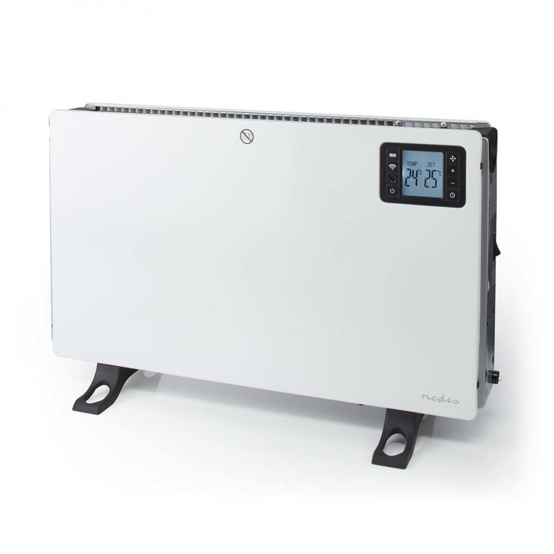 Nedis SmartLife HTCO50WTW Aquecedor elétrico, 2000 W, branco