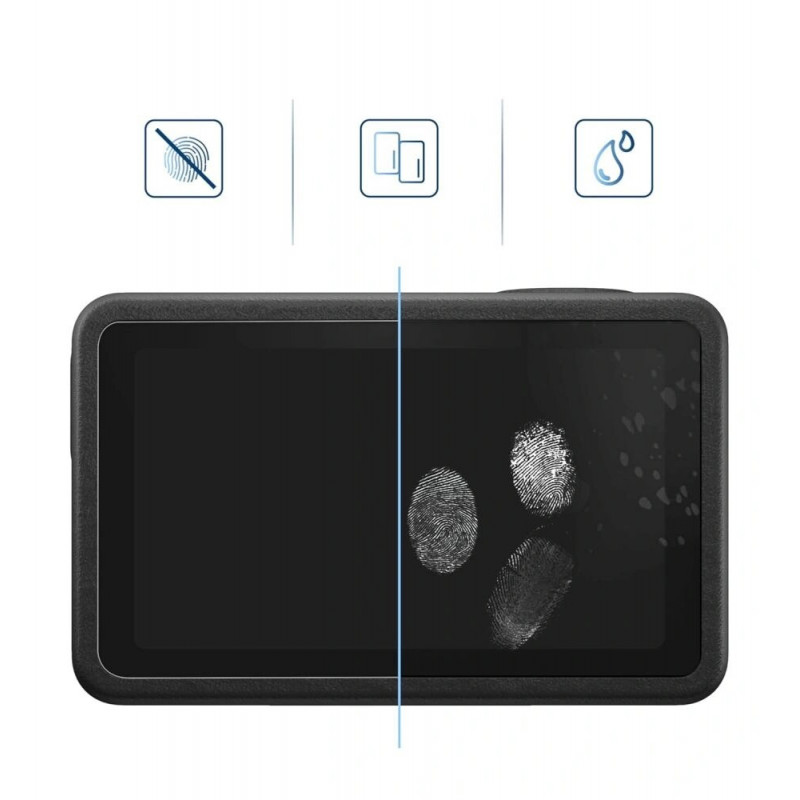 Tech-Protect Glass Fit+ Vidro Temperado para DJI Osmo Action 5 Pro, Transparente (2 un.)