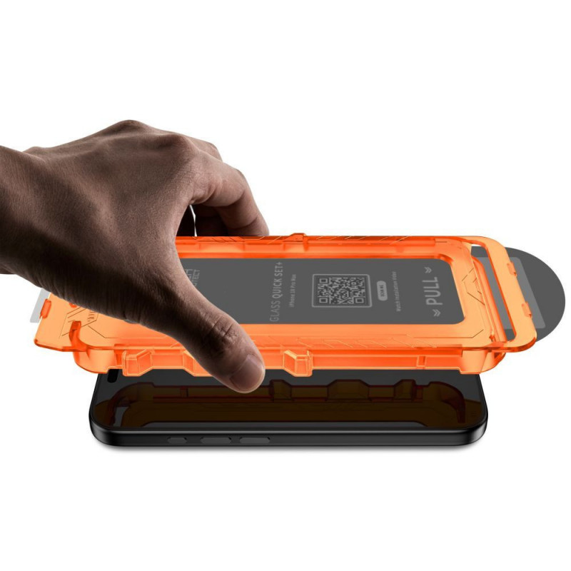 Tech-Protect Película de vidro temperado de privacidade Quick Set Spy+ para Samsung Galaxy S26 FE (2 un.)