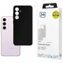 Capa 3MK Matt Case para Samsung Galaxy S24, preta