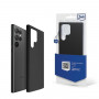 Capa de silicone 3MK para Samsung Galaxy S24 Ultra, preta