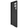 Capa de silicone 3MK para Samsung Galaxy S24 Ultra, preta