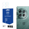 3MK Lens Protection Hybrid Vidro para Lente de Câmara para OnePlus 12 5G (4 unid.)