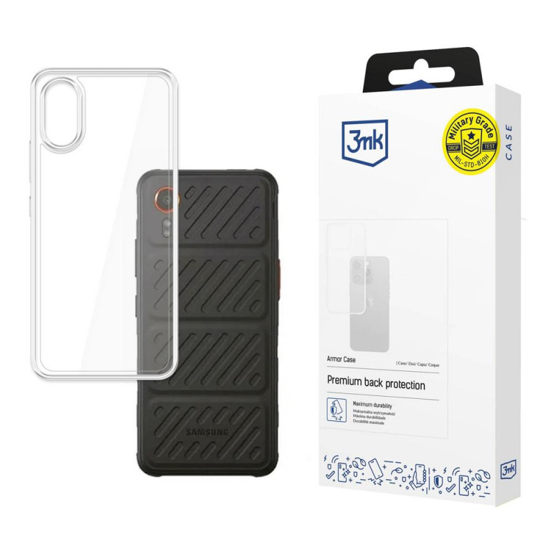 Capa 3MK Armor para Samsung Galaxy XCover 7, Transparente