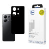 Capa 3MK Matt para Xiaomi Redmi Note 13 4G, preta