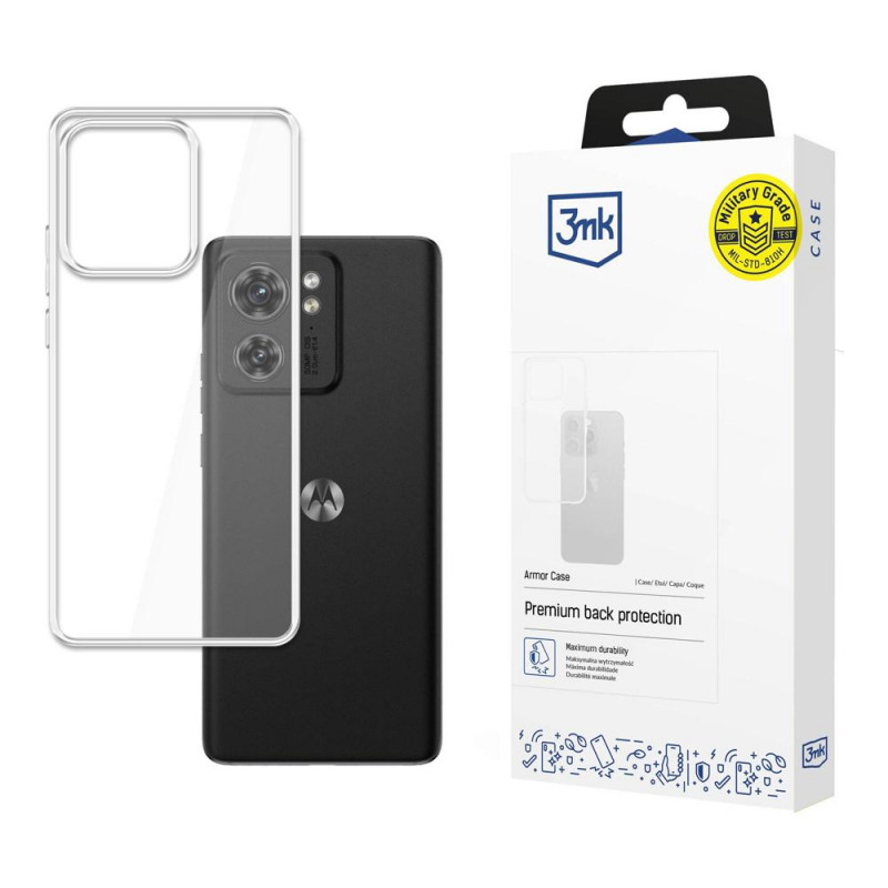 Capa 3MK Armor para Motorola Edge 40, Transparente