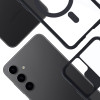 Capa MagSafe para smartphone 3MK Satin Armor MagCase 156089-0 para Samsung Galaxy S24+, transparente
