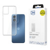 Capa 3MK Armor Case para smartphone Motorola Moto G Play 2024, transparente