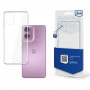 Capa para smartphone 3MK Clear Case para Motorola Moto G24, transparente