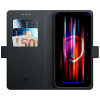 Capa carteira 3MK Wallet Case 156227-0 para Apple iPhone 15 Plus, preta
