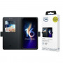 Capa carteira 3MK para Apple iPhone 16, preta