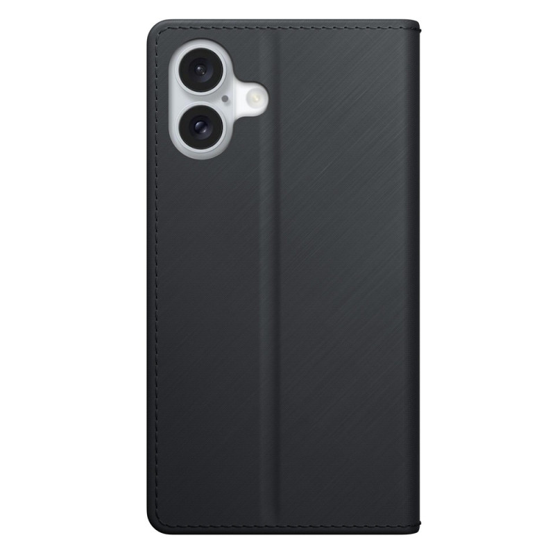 Capa tipo carteira 3MK para Apple iPhone 16 Plus, preta