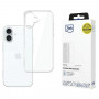 Capa 3MK Clear Case para Apple iPhone 16, transparente