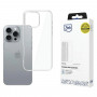 Capa 3MK Clear Case para Apple iPhone 16 Pro Max, transparente