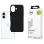 Capa 3MK Matt para Apple iPhone 16 Plus, preta