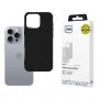 3MK Matt Case para Apple iPhone 16 Pro, preto