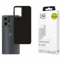 Capa 3MK Matt Case para Motorola Moto G85, preta