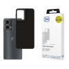 Capa 3MK Matt Case para Motorola Moto G85, preta