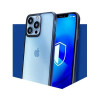 Capa 3mk Satin Armor Case+ para Apple iPhone 16 Pro Max, Transparente com Moldura Preta
